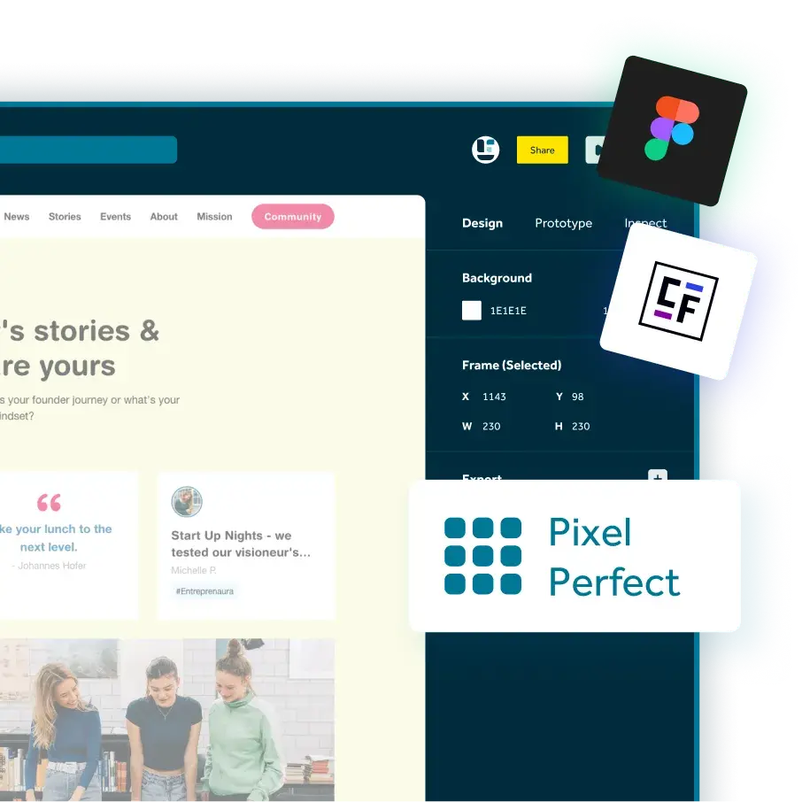 Figma to Webflow Design von einem Freelancer